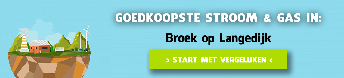 energie vergelijken Broek op Langedijk