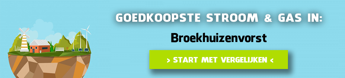 energie vergelijken Broekhuizenvorst