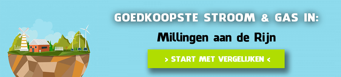 energie vergelijken Millingen aan de Rijn